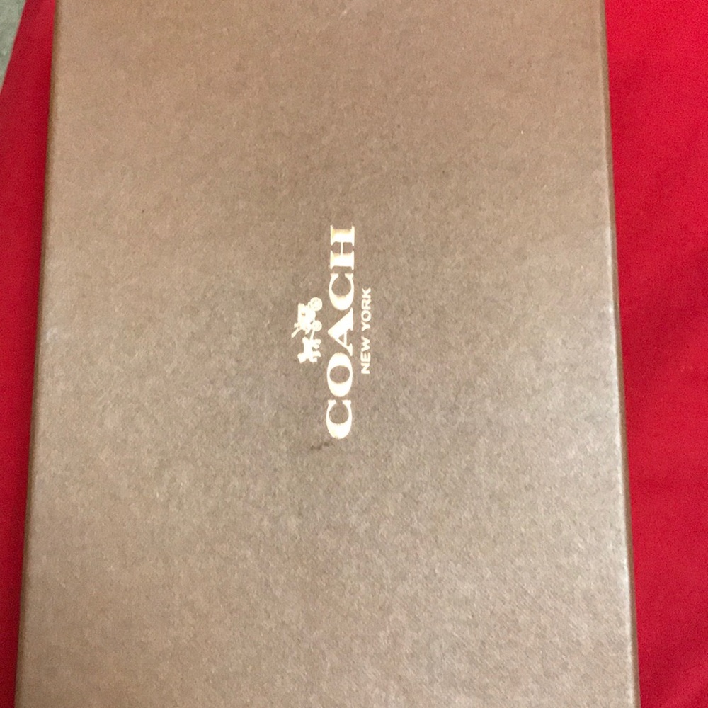 Coach off white sandals